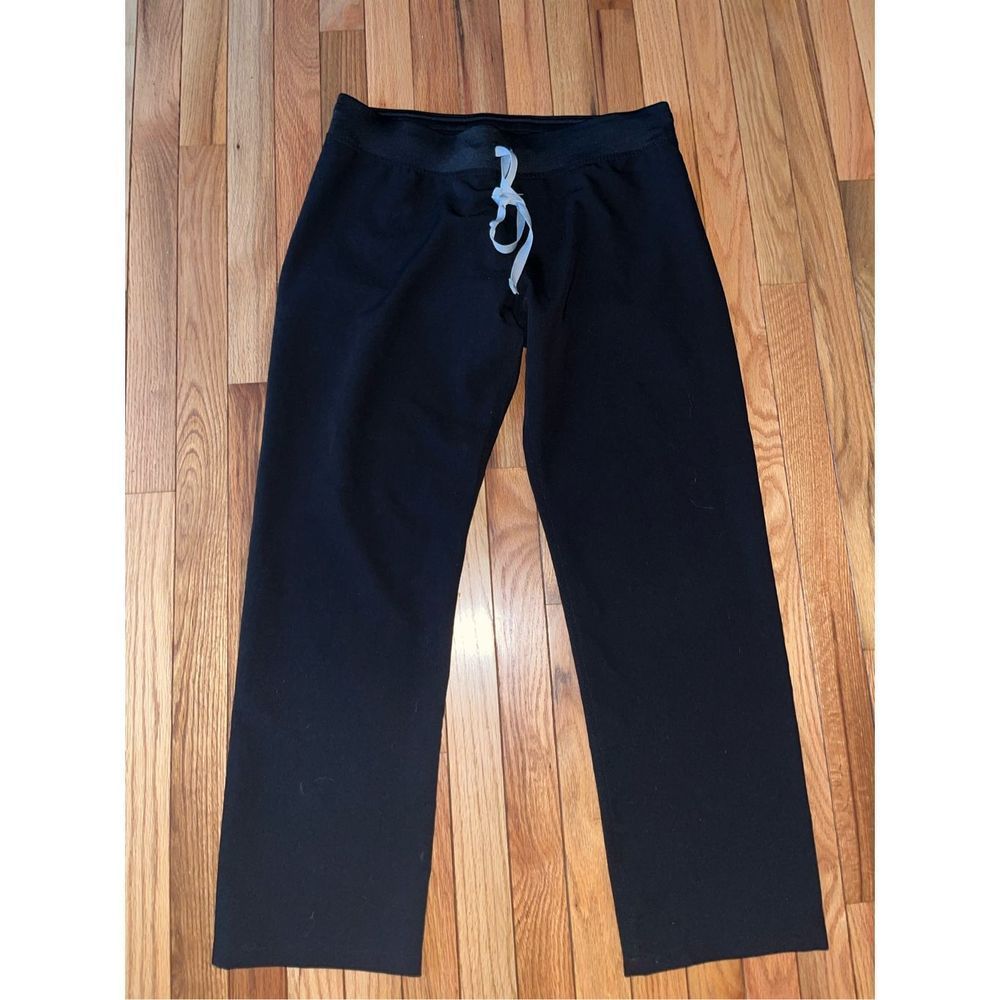 Figs Black Women's Drawstring Scrub Pants